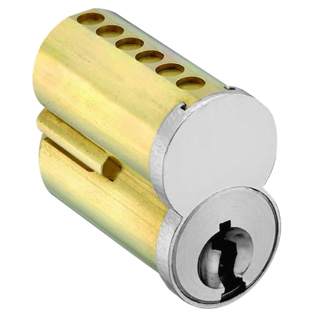 Arrow Pointe SFIC Core, 7-pin TD Keyway, Uncombinated, US26D, 4 Pack 7100CRP-UCXTD 26D (4PK)